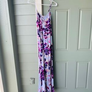 LULU’S Somedays Lovin’ Ivory Floral Maxi Dress